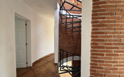#106 Puerto Morelos - Regatta 3 BD 4 BA Condo - spiral stairway up to the roof