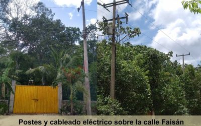 #112 Puerto Morelos, Ruta de los Cenotes - Land where there is already access to CFE electricity utility