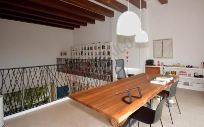 #114 Riviera Maya single family home with lofted work space and exposed wooden beams