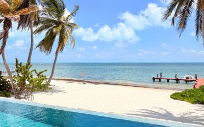 #20 Mistral Costa Mujeres - Luxury Waterfront Condo beach with small dock