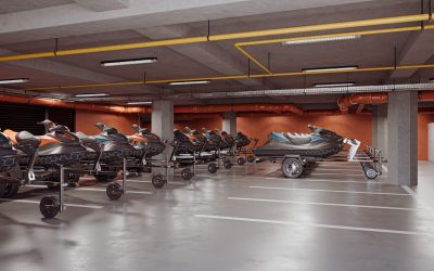 #20 Mistral Costa Mujeres - Luxury Waterfront Condo covered jet ski parking