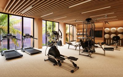 #20 Mistral Costa Mujeres - Luxury Waterfront Condo gym
