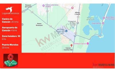 #22 Cancun Country Club - map of the area