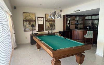 #23 Isla Dorada, Cancun - Luxury Furnished house with billiard table area