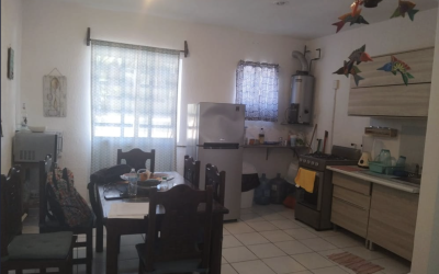 #39 Puerto Morelos - Villas la Playa, Ground floor apartment kitchen and dining room