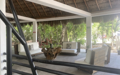 #4 Aldea Ha - 3 BD 4.5 BA Home - palapa lounge area for the community