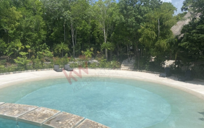#4 Aldea Ha - 3 BD 4.5 BA Home - the community pool is an oasis surrounded by nature