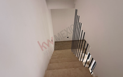 #4 Aldea Ha - 3 BD 4.5 BA Home - view from the top of the stairway with natural light