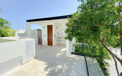 #4 Aldea Ha - 3 BD 4.5 BA Home with #4 Aldea Ha - 3 BD 4.5 BA Home with private rooftop retreat, pool, barbeque area