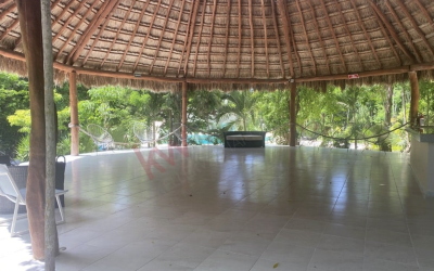 #4 Aldea Ha - 3 BD 4.5 BA Home with large community palapa perfect for gatherings of family, friends, and neighbors