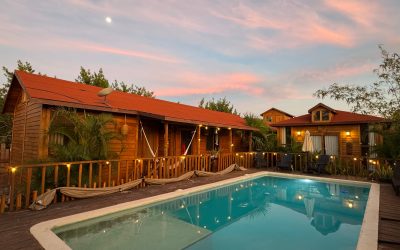 Botique Hotel Holbox beautiful pool with tanning ledge